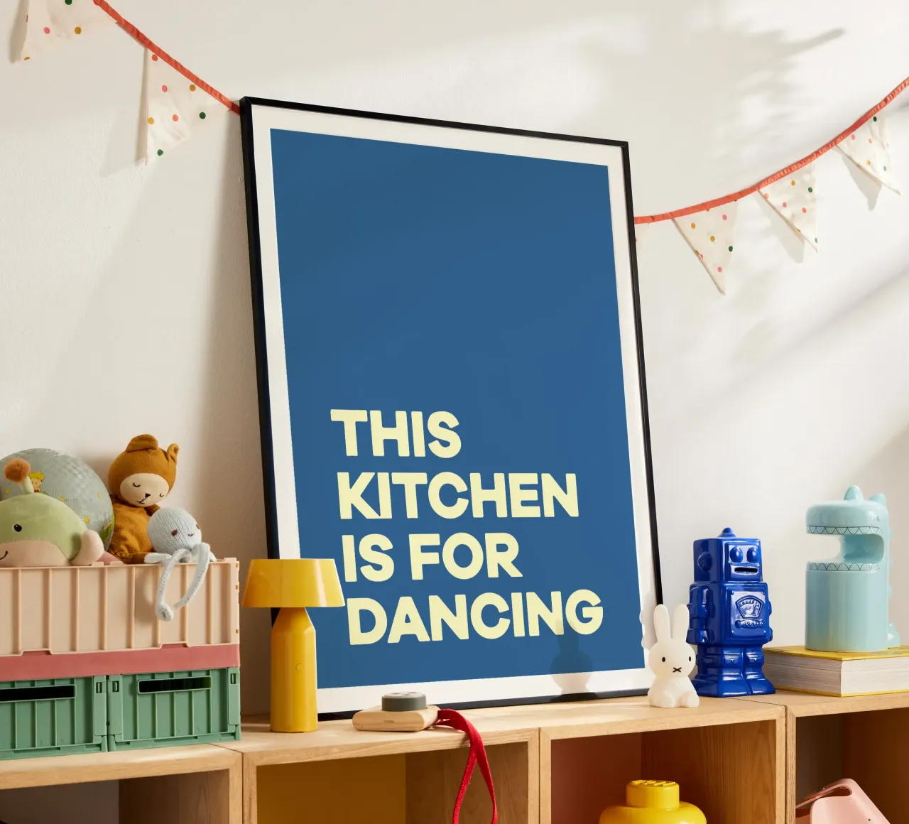 Kitchen Dancing poster by FELICIA
