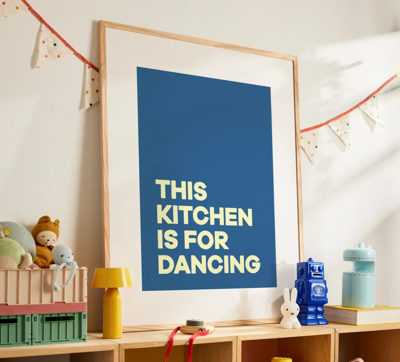 Kitchen Dancing poster by FELICIA