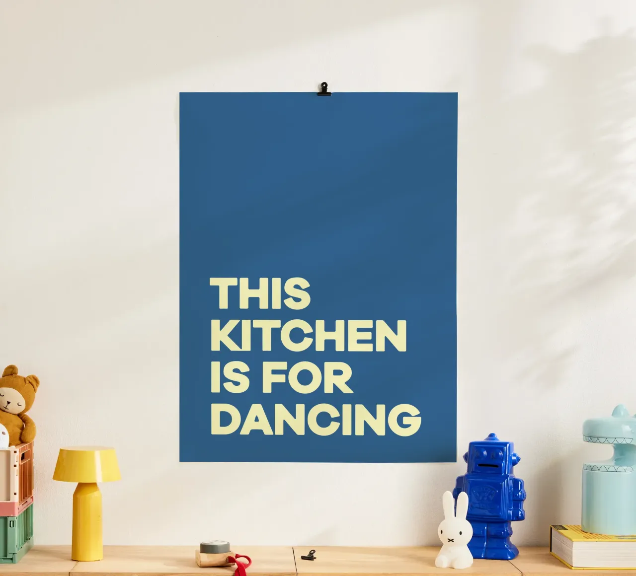 Kitchen Dancing poster by FELICIA