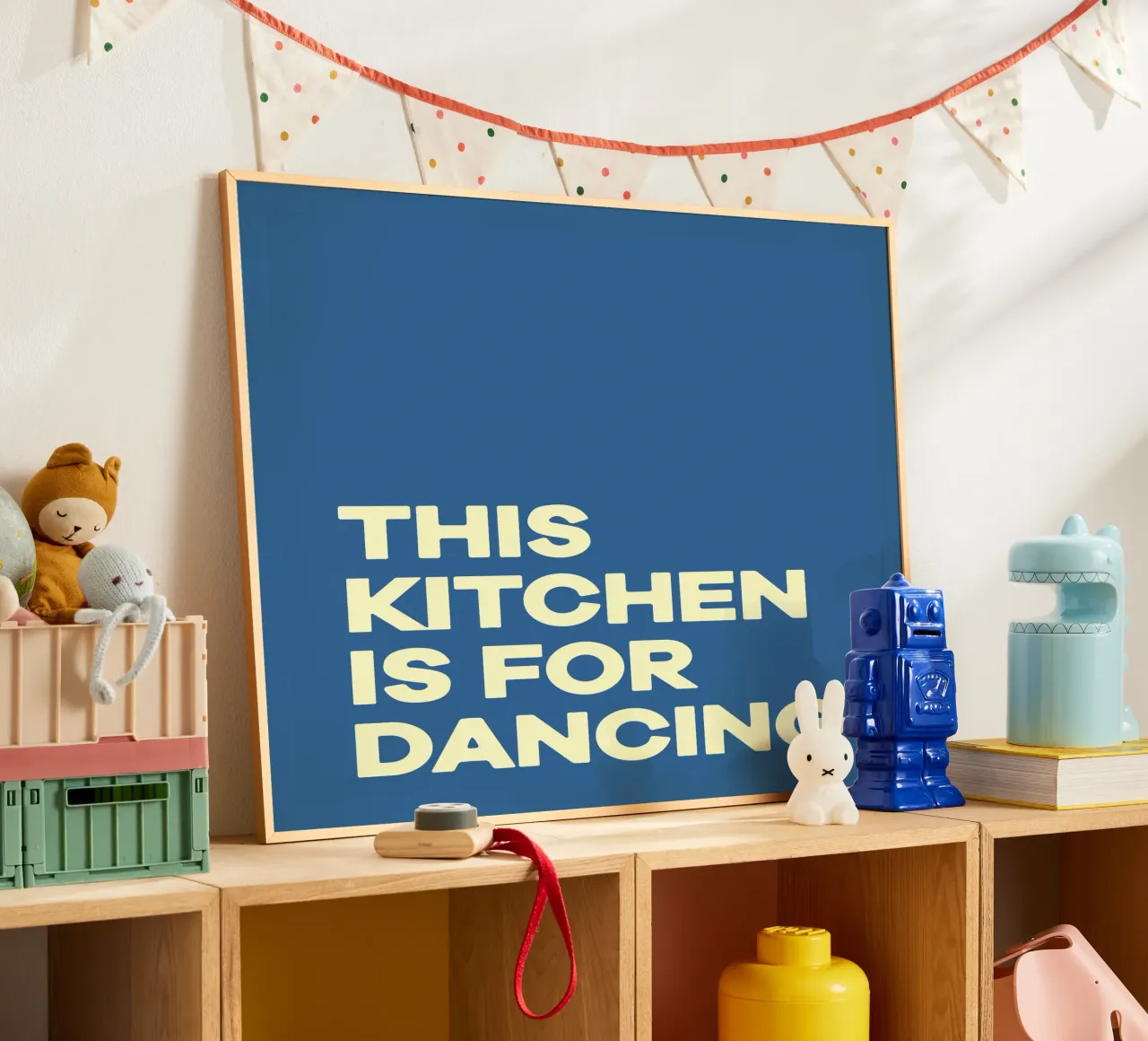 Kitchen Dancing poster by FELICIA