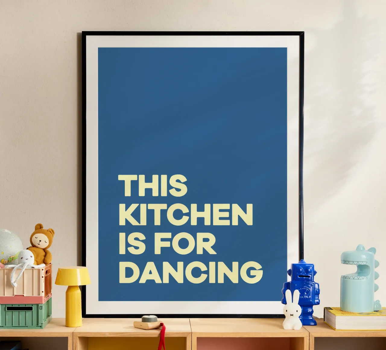 Kitchen Dancing poster by FELICIA