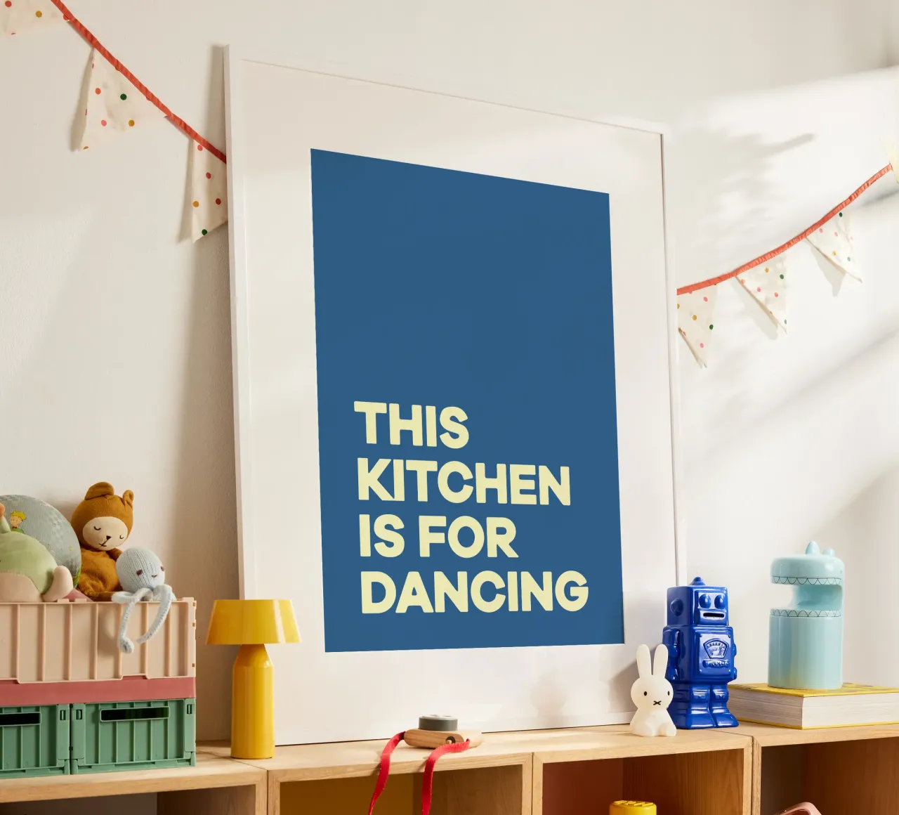 Kitchen Dancing poster by FELICIA