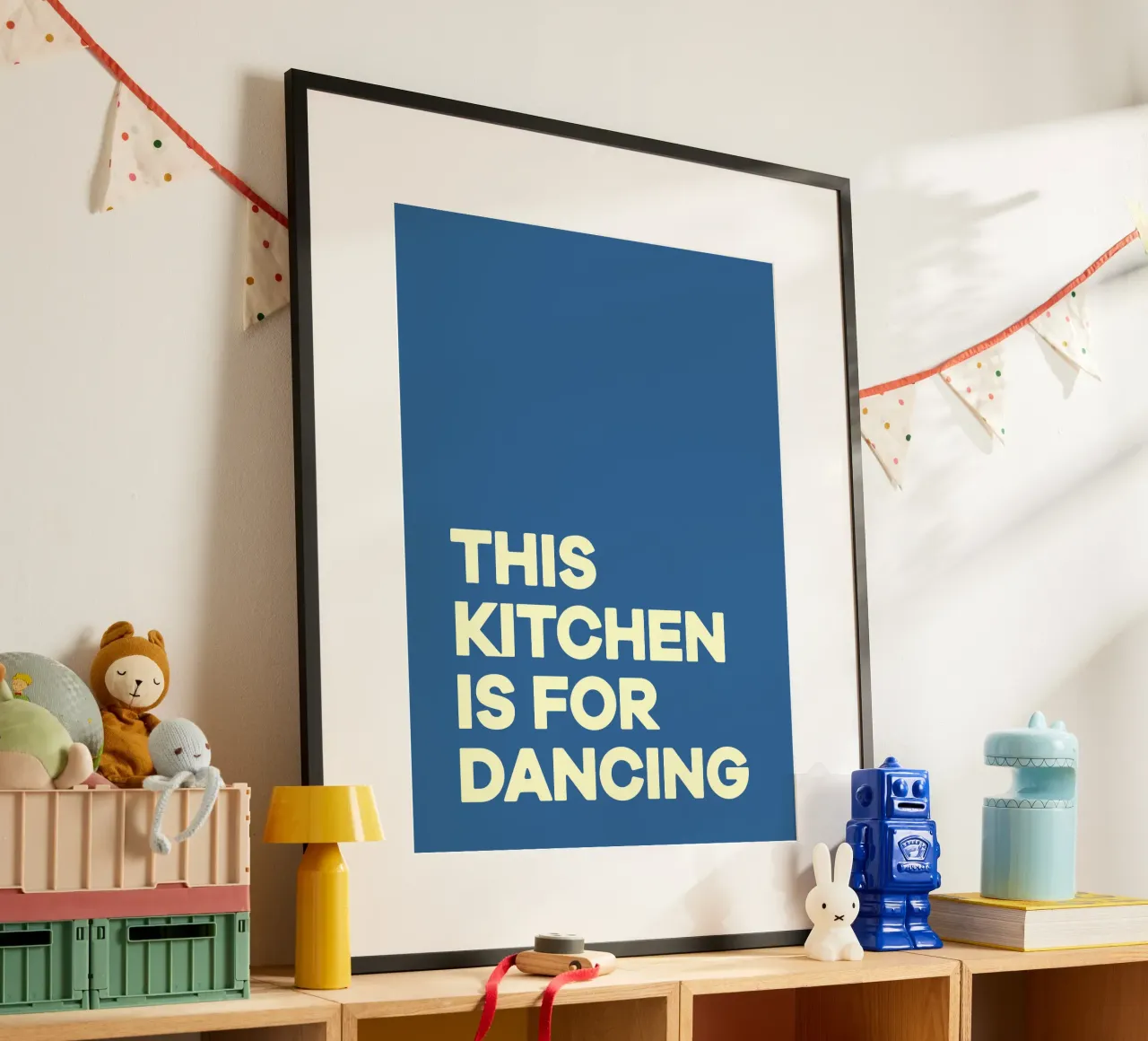 Kitchen Dancing poster by FELICIA