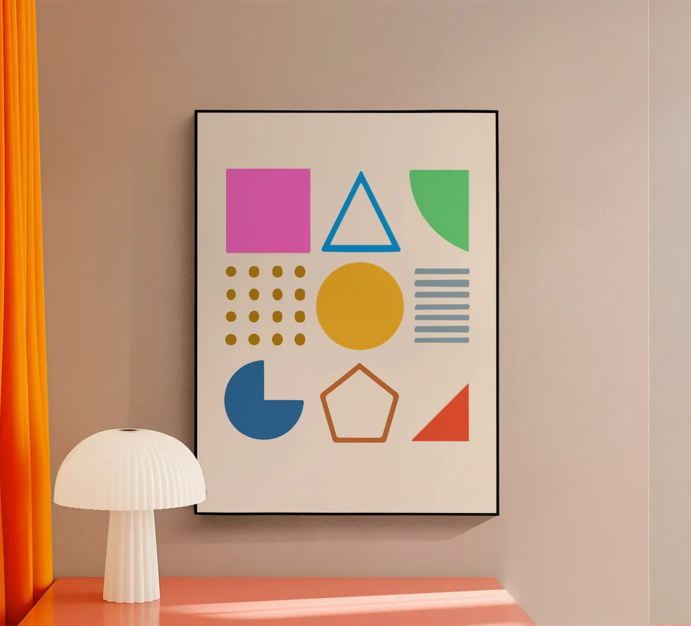 Geometric shape plexiglas de MORINA FLAW