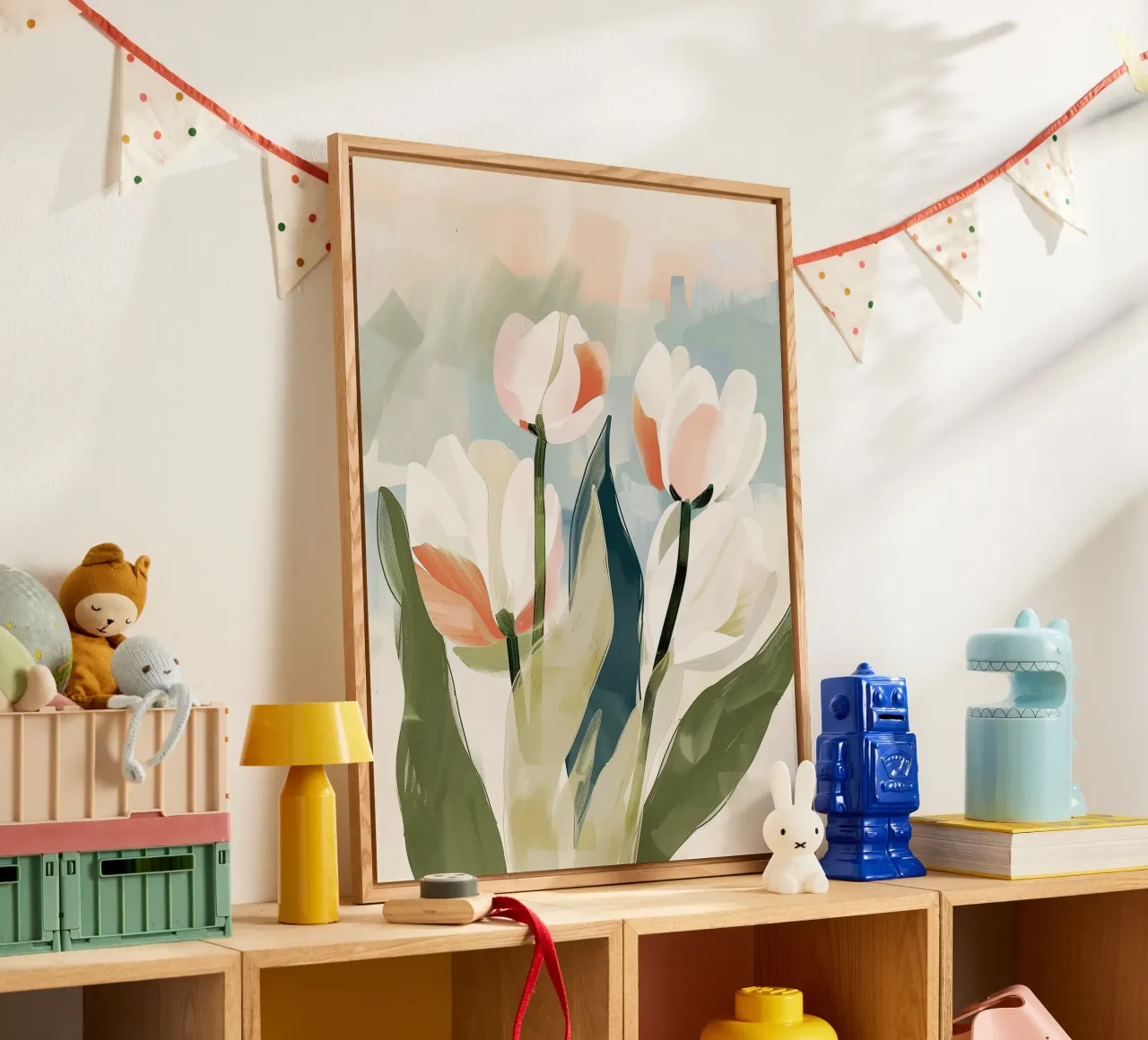 Modern Tulip Study plexiglass da softsoul