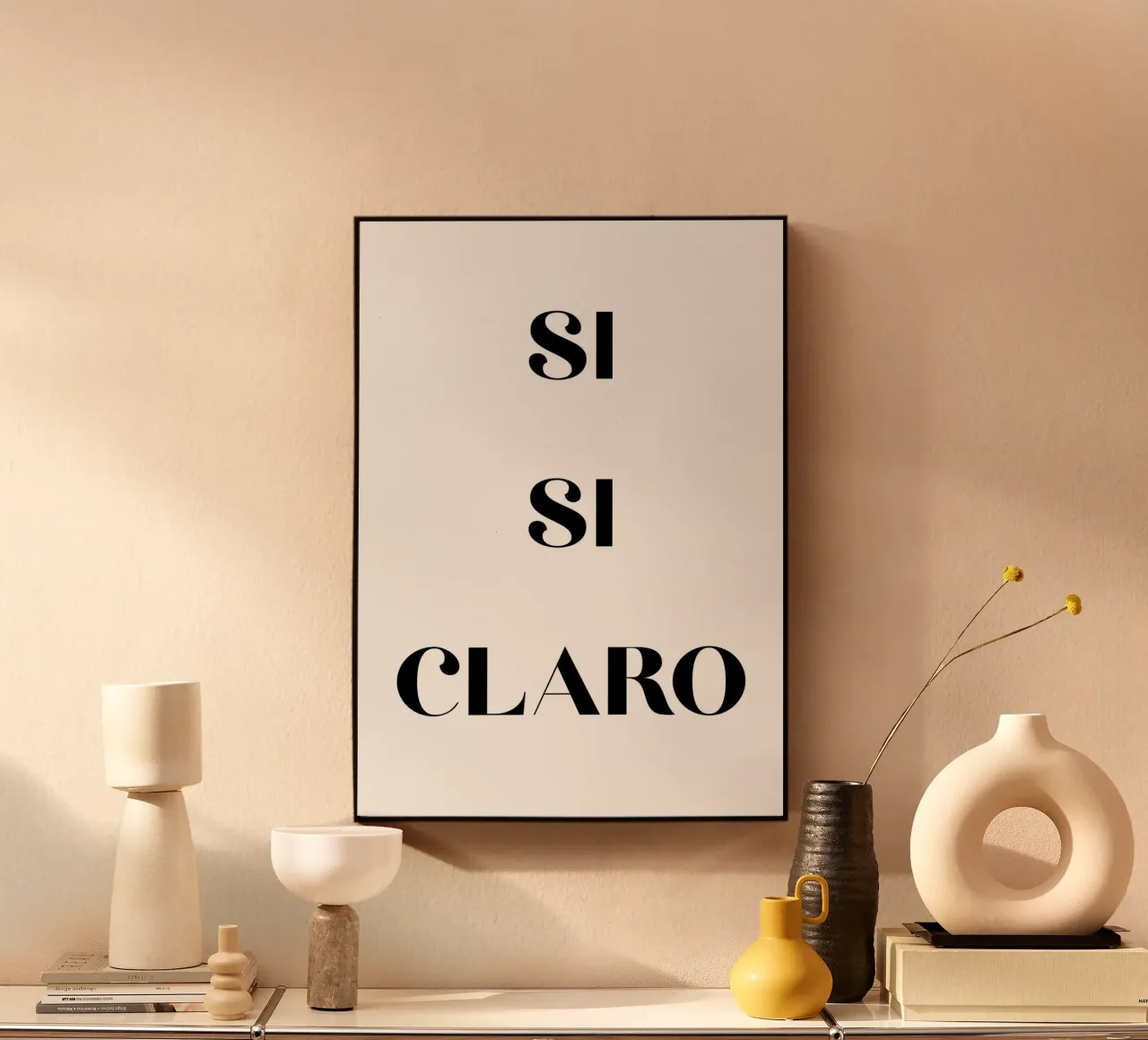 Si si claro plexiglass da They Call Me Juja