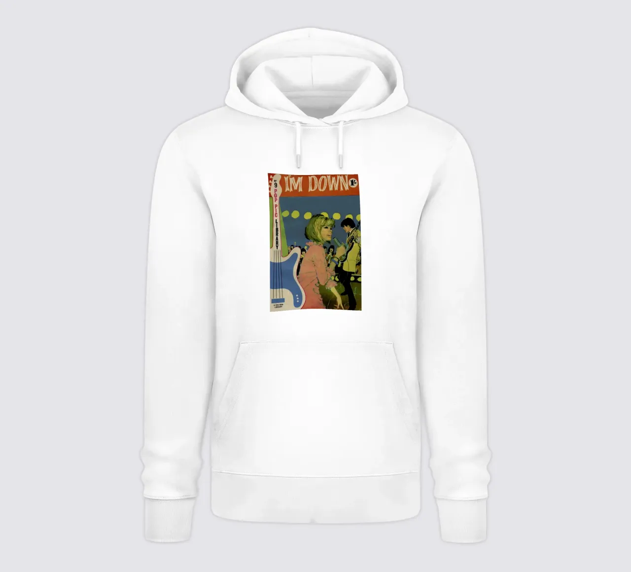 I'm down felpa con cappuccio da Hemingway Design