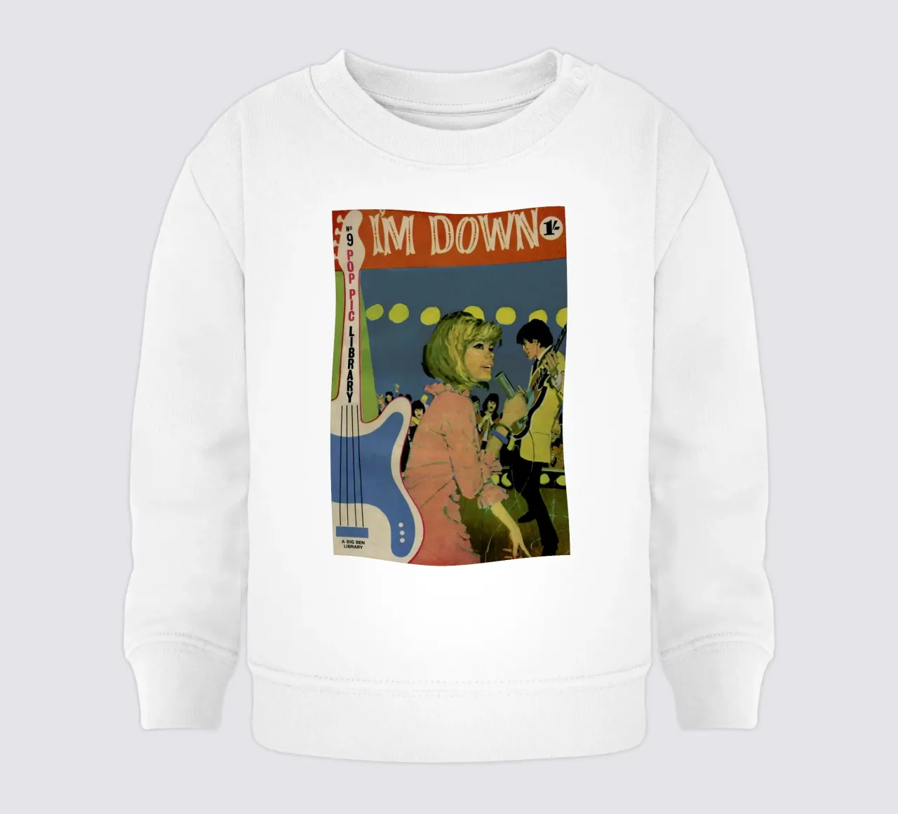 I'm down felpa neonato da Hemingway Design