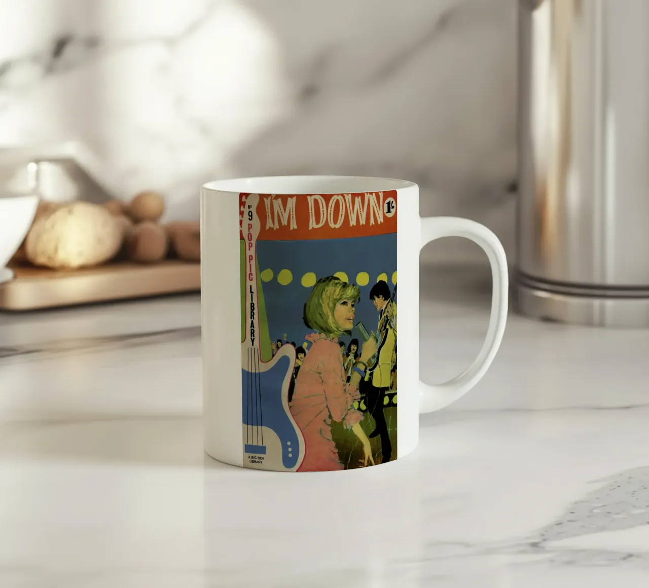 I'm down tazza in ceramica da Hemingway Design