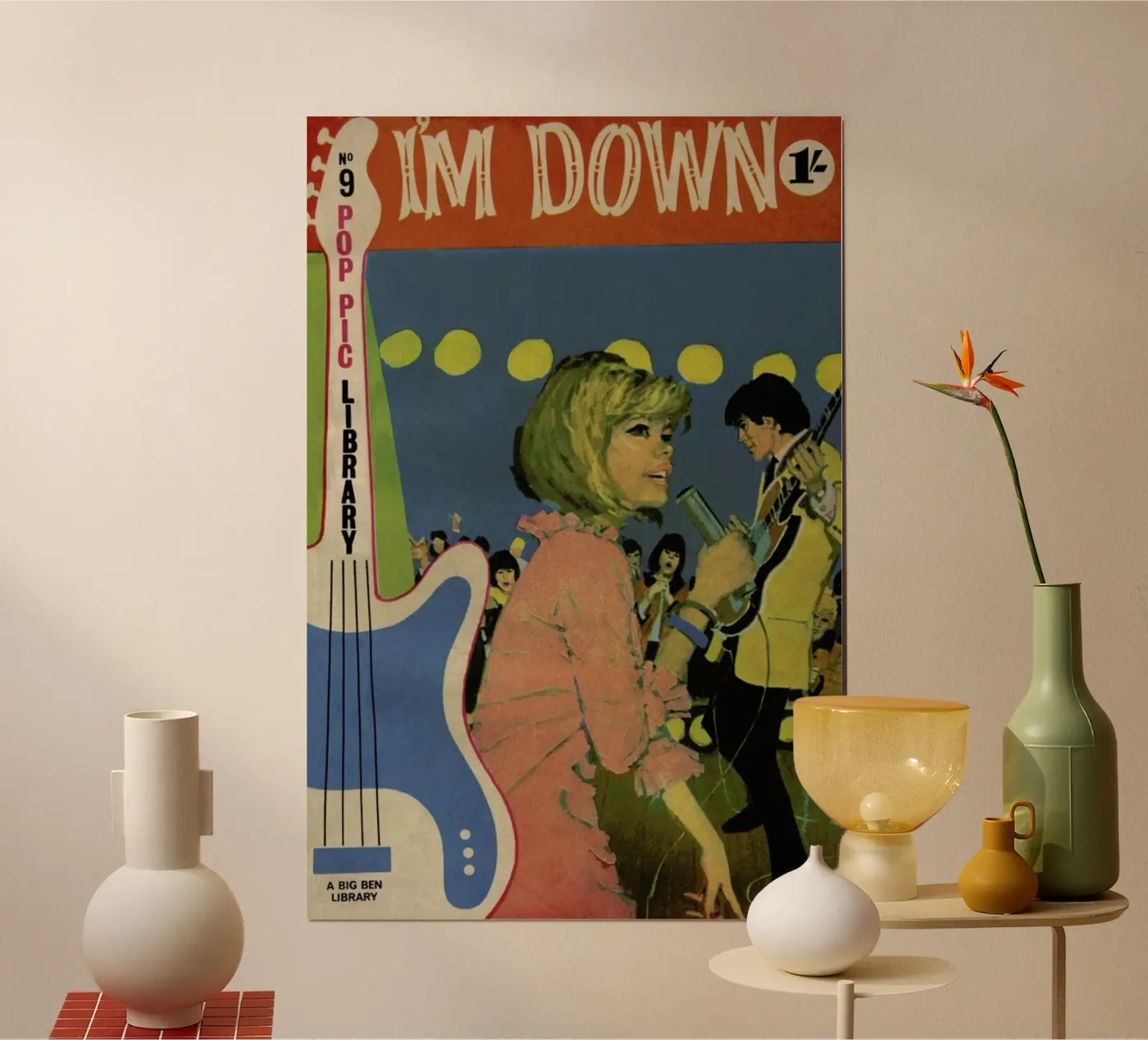 I'm down Poster von Hemingway Design