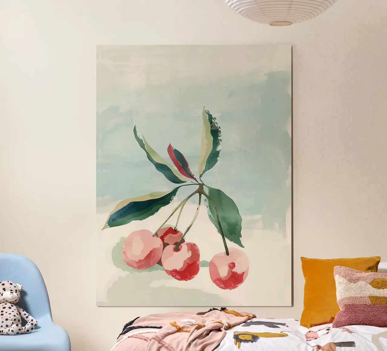 Botanical Cherry poster da softsoul