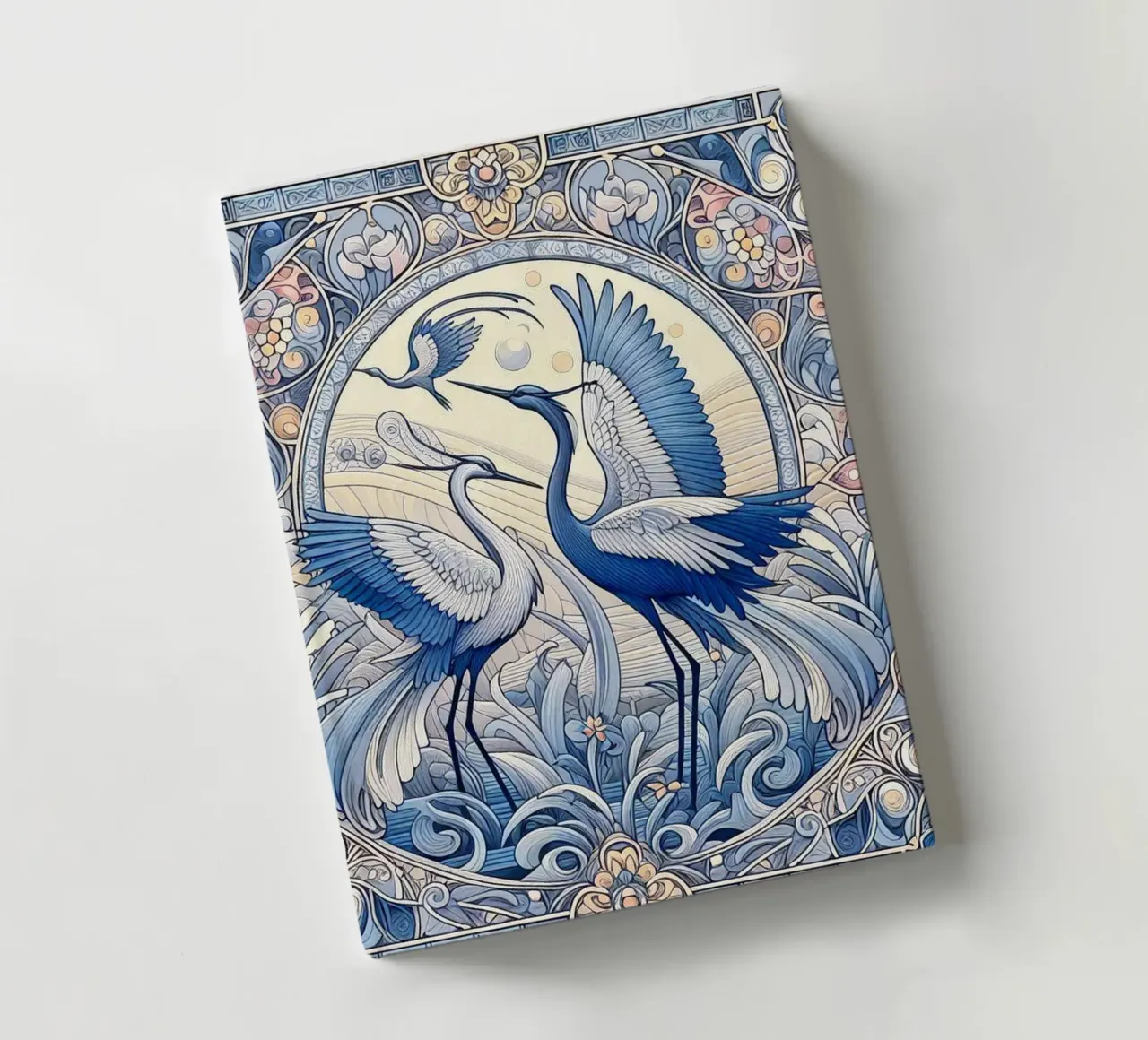 Ballet of the cranes notebook by Art-Nouveau-Dsg