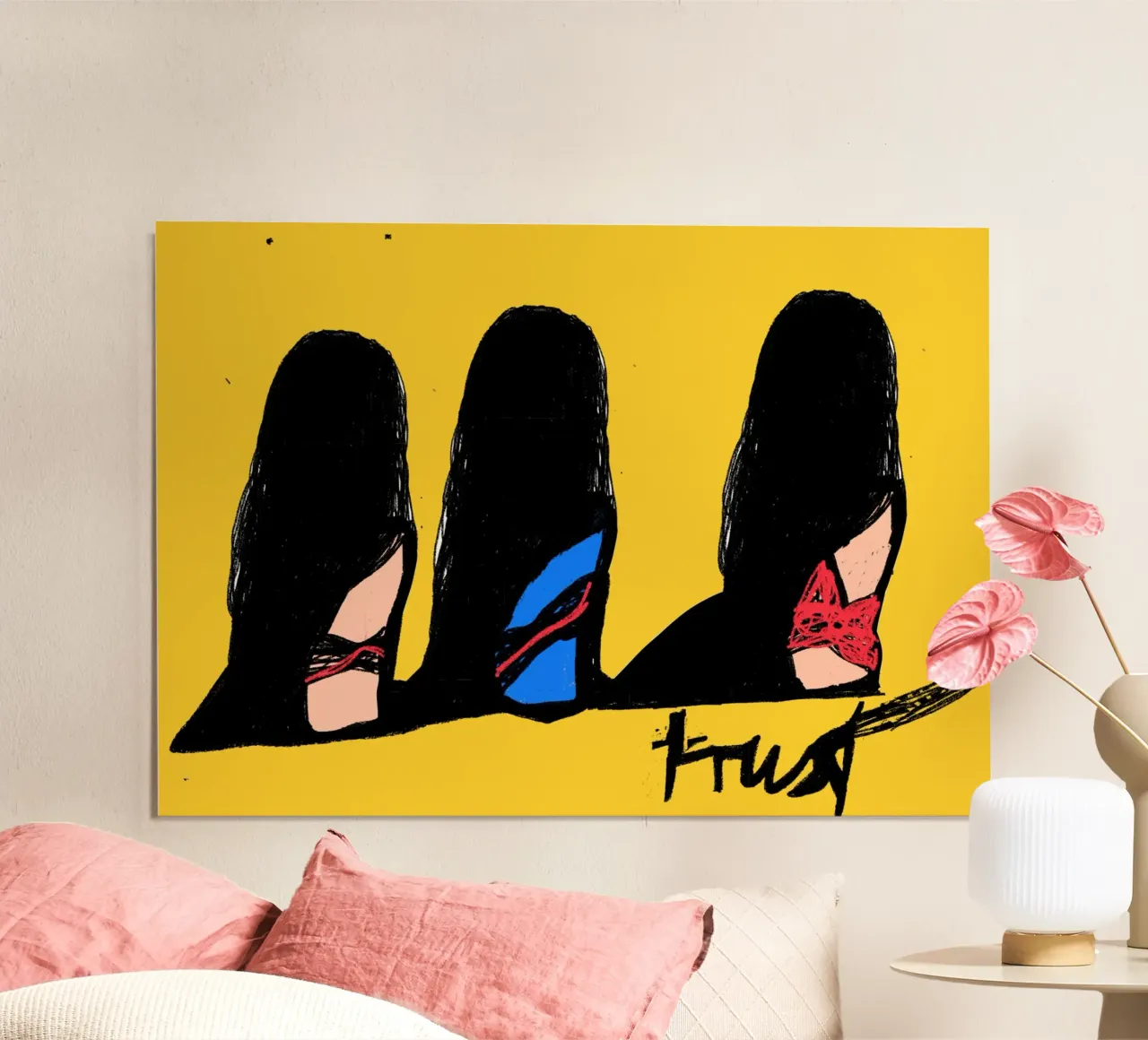 Trust poster van Nepomuk