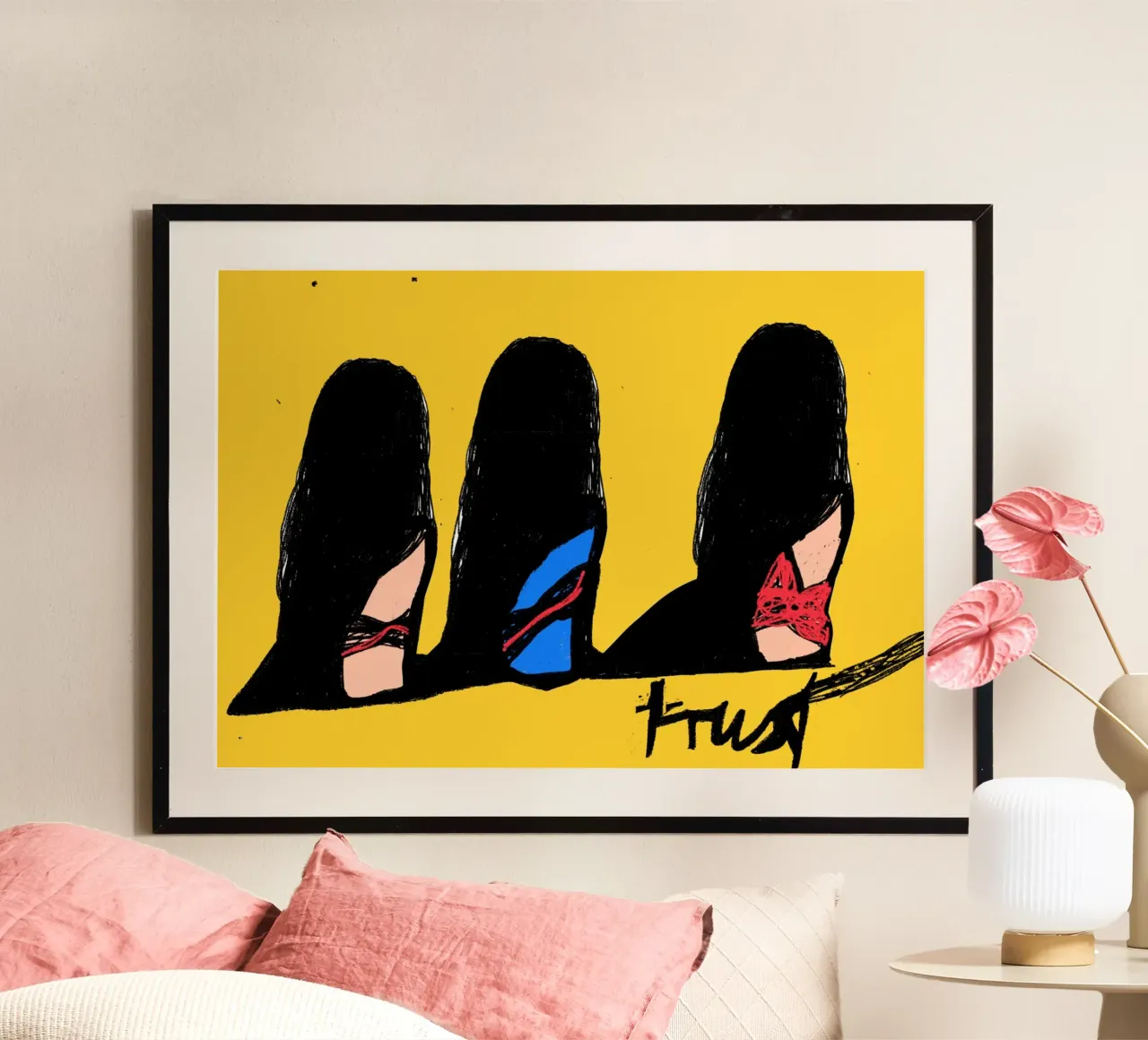 Trust poster van Nepomuk