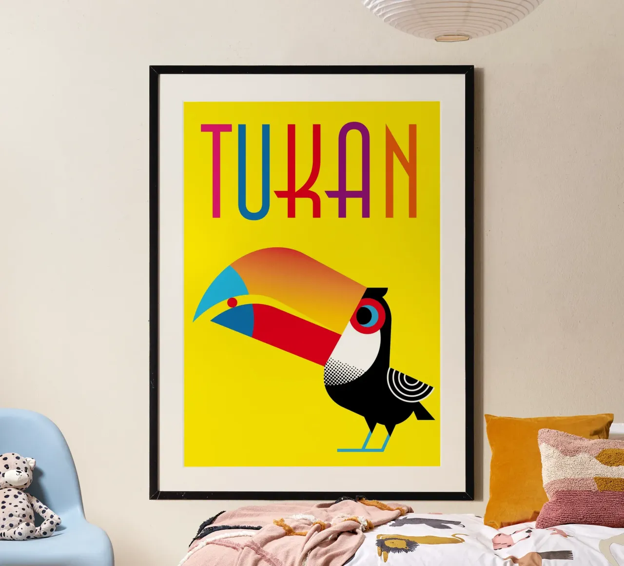 Tukan poster da Looks n Brains