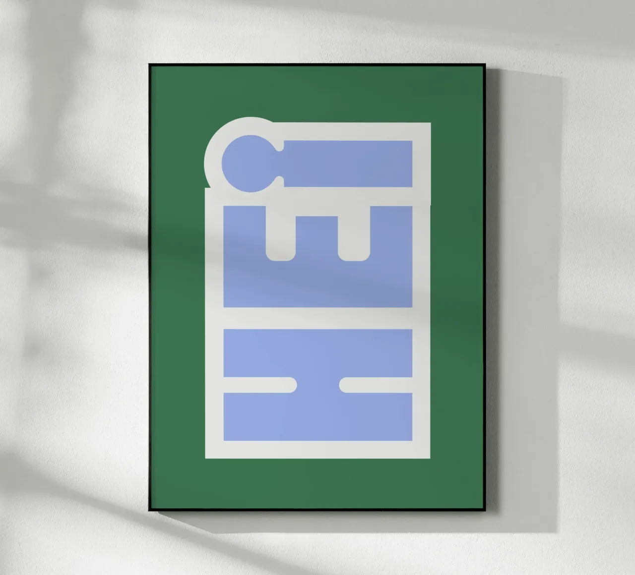 Hei acrylic glass by we line studio - art