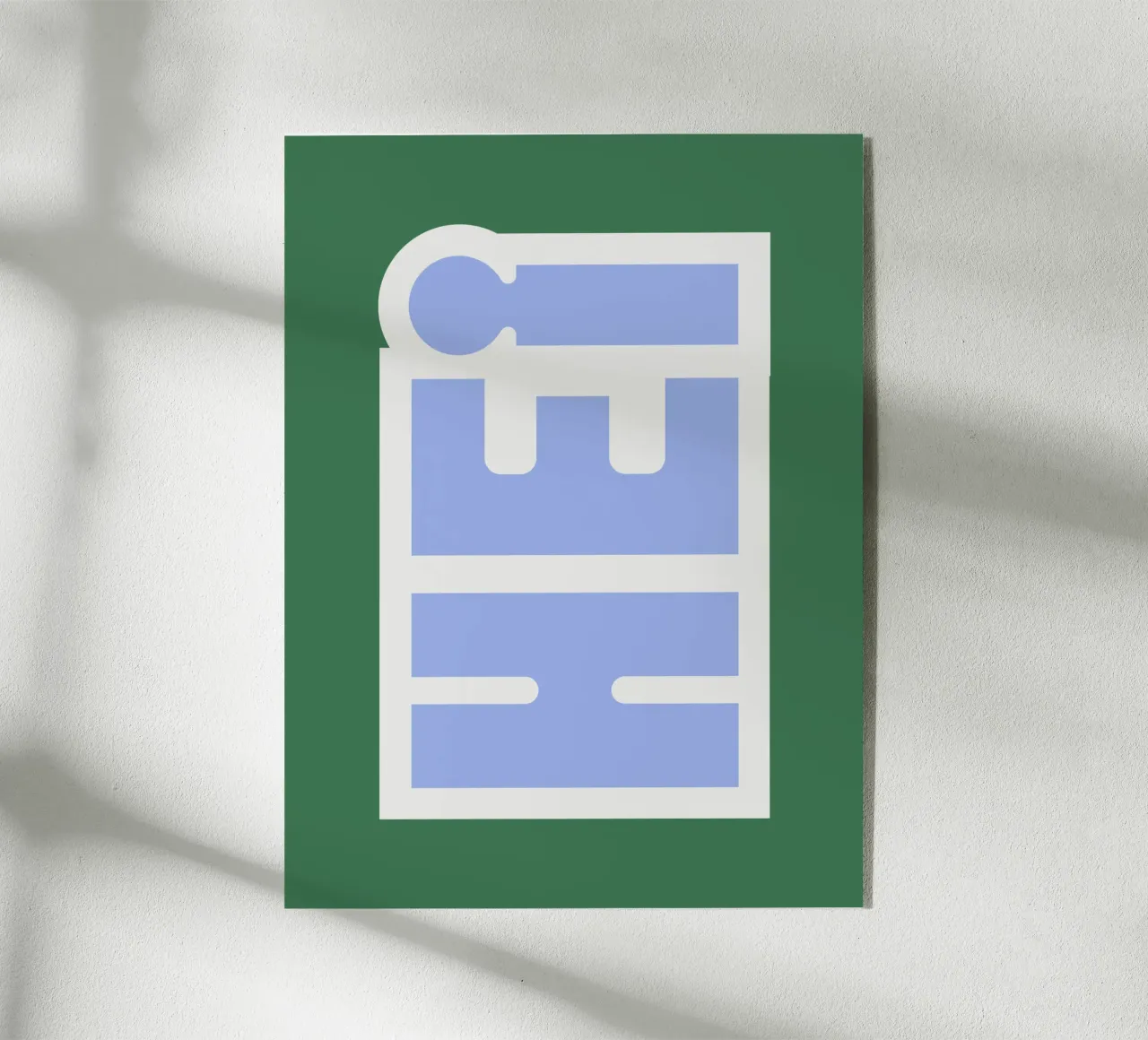 Hei acrylic glass by we line studio - art