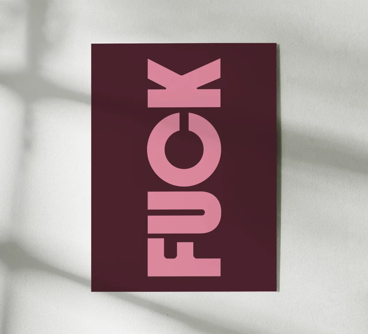 Fuck plexiglass da we line studio - art