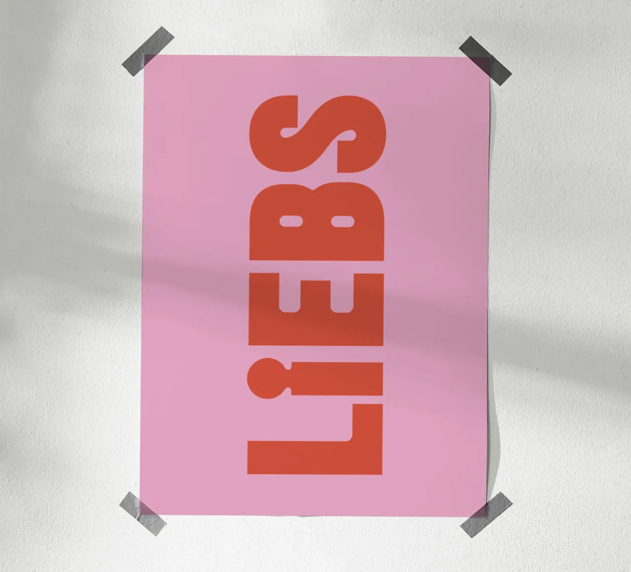 Liebs poster da we line studio - art