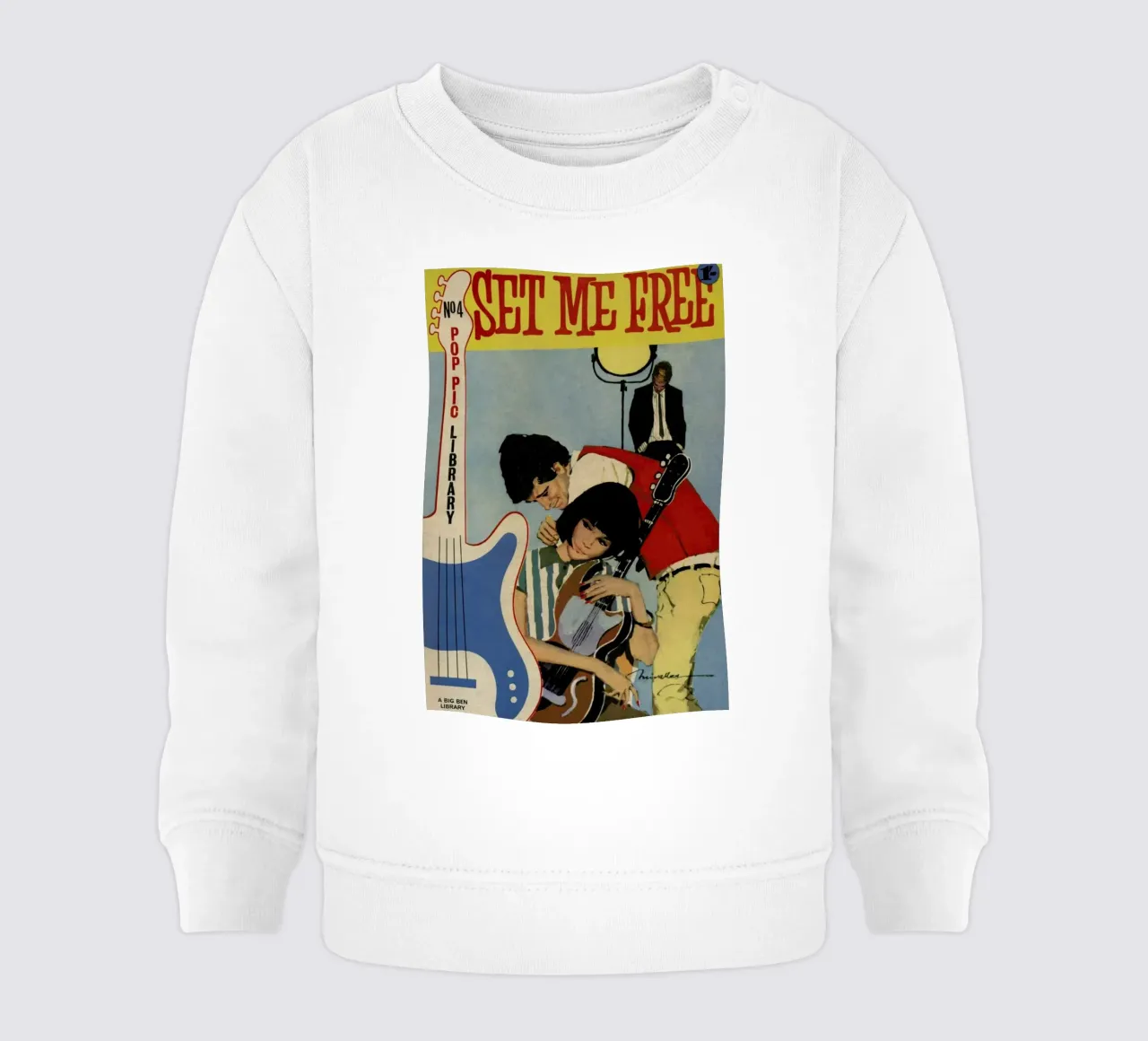 Set me free felpa neonato da Hemingway Design