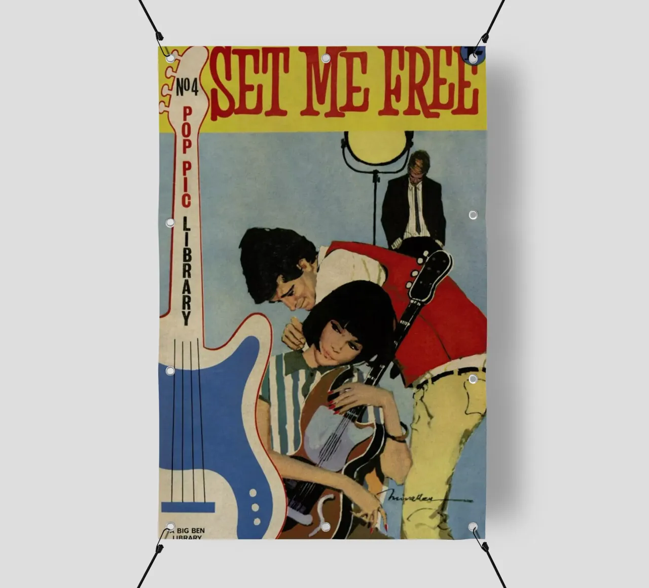 Set me free telo in pvc da Hemingway Design