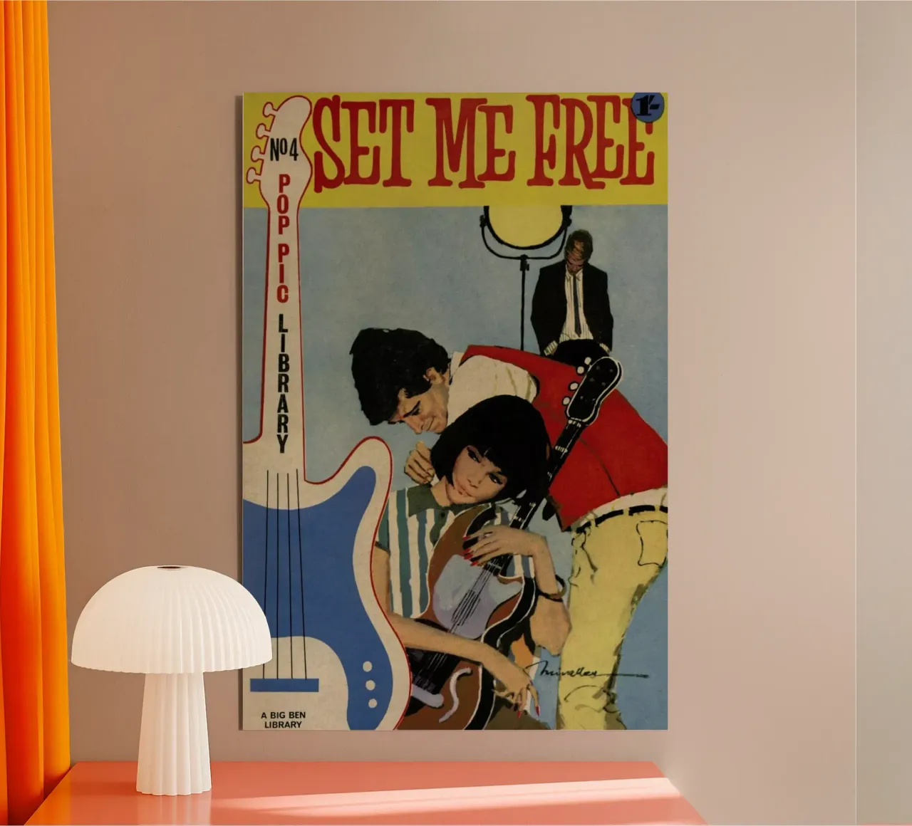 Set me free alluminio dibond da Hemingway Design