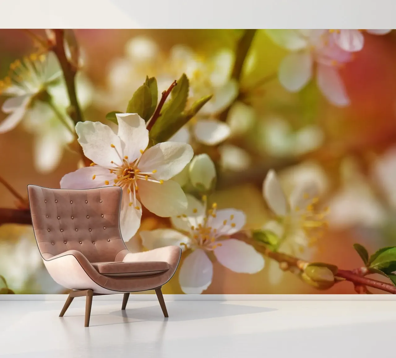 Lente fotobehang van Atteloi Fotografie