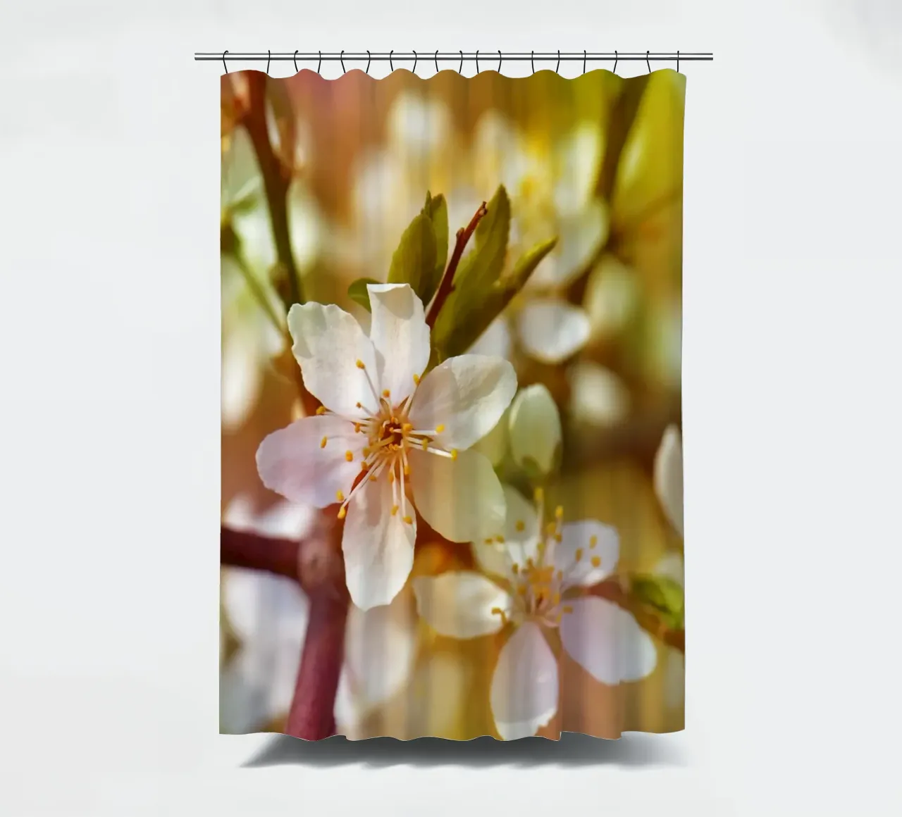 spring Duschvorhang von Atteloi Fotografie