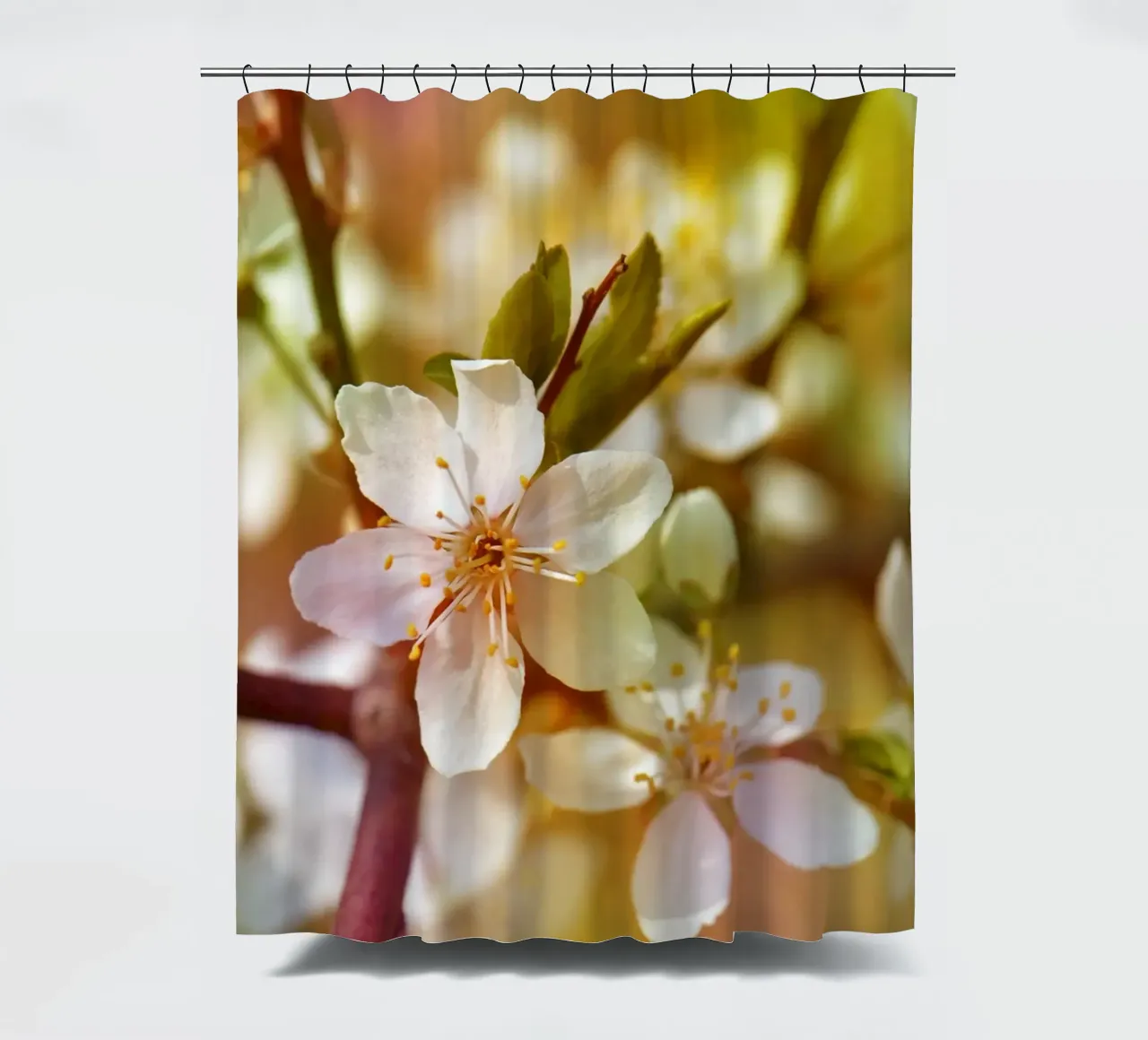 spring Duschvorhang von Atteloi Fotografie