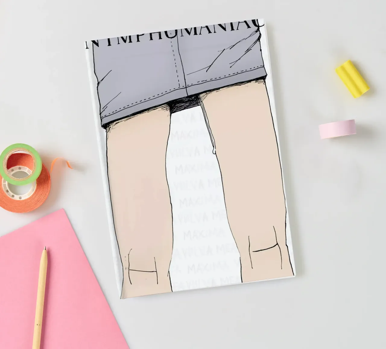 Nymphomaniac notebook by Mary and the Locks