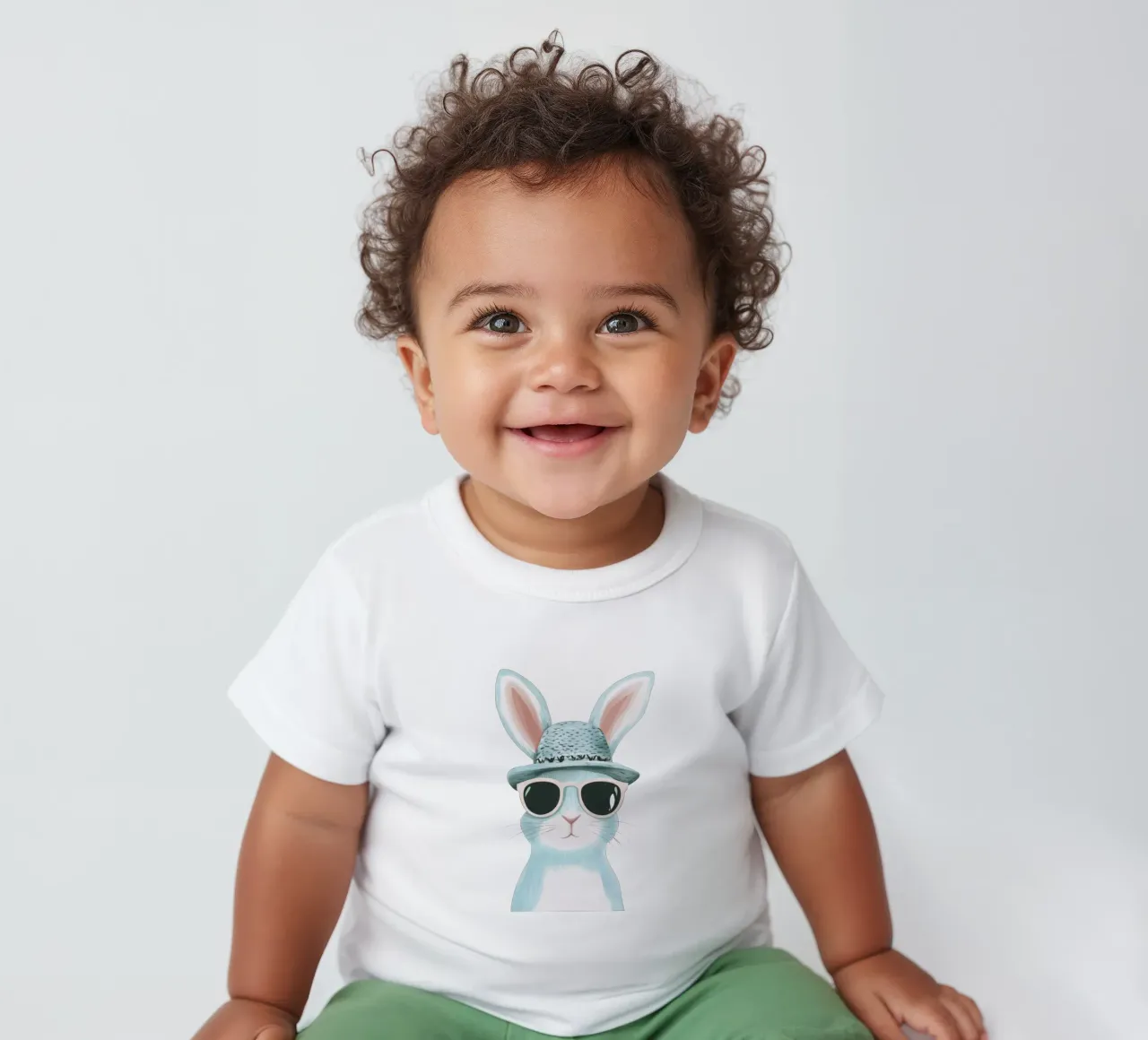 Cute Rabbit 6 maglietta neonato da So Cute Land - Affiches et posters