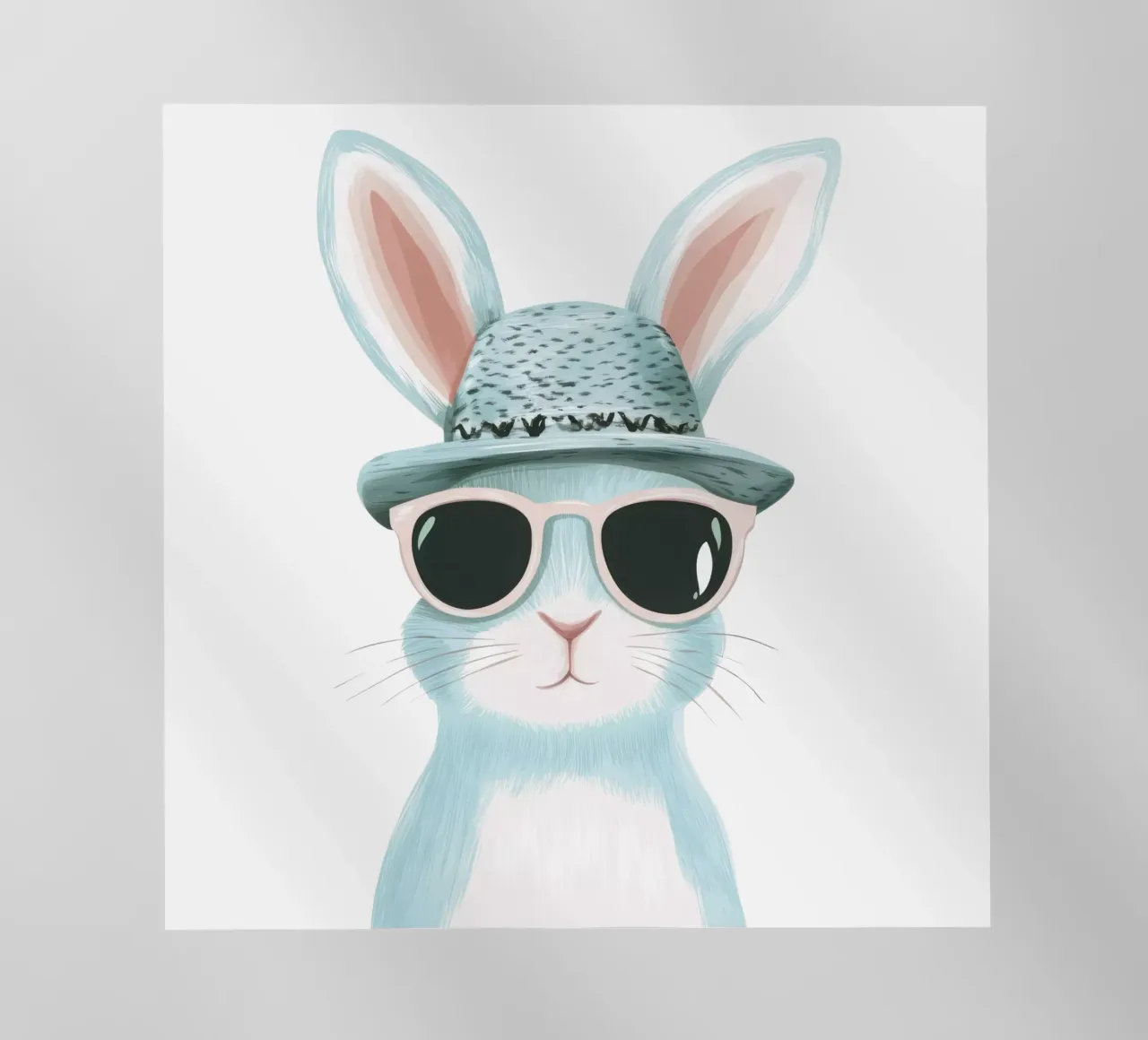 Cute Rabbit 6 pellicola backlit da So Cute Land - Affiches et posters