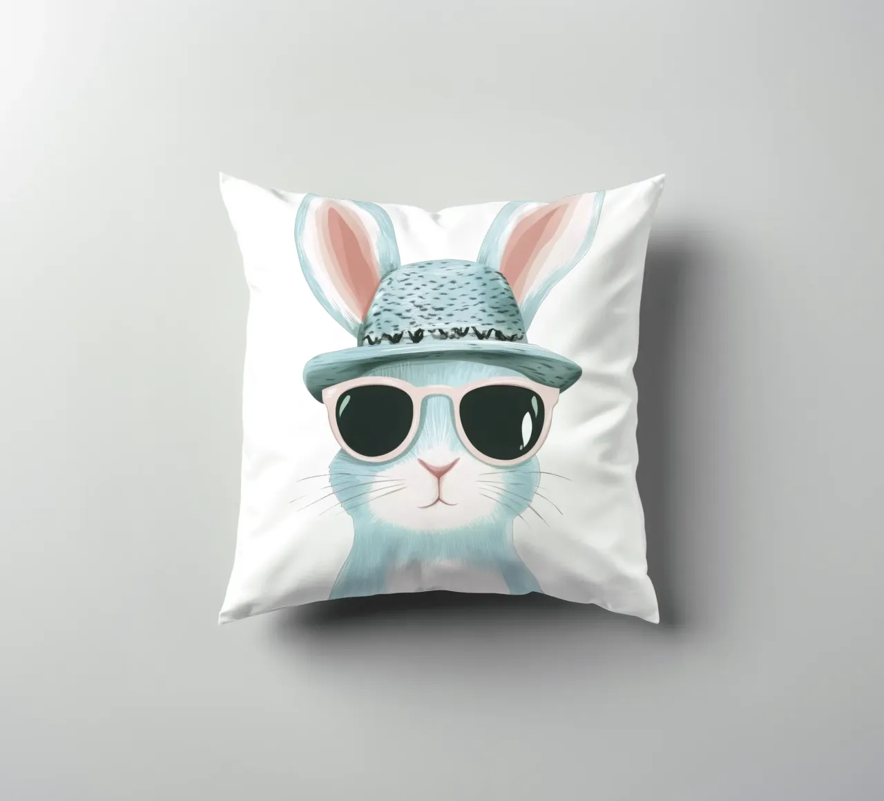 Cute Rabbit 6 cuscino da So Cute Land - Affiches et posters