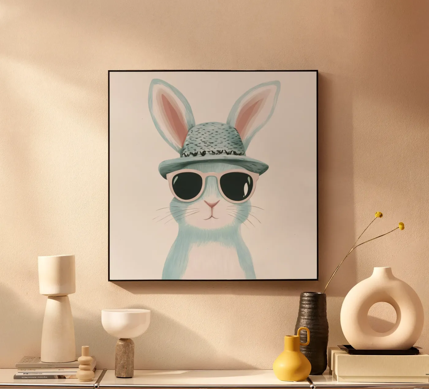 Cute Rabbit 6 plexiglass da So Cute Land - Affiches et posters