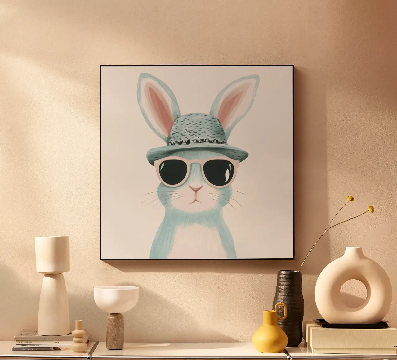 Cute Rabbit 6 plexiglass da So Cute Land - Affiches et posters