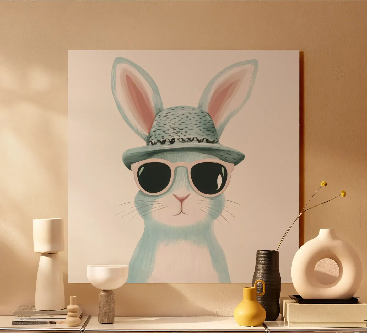 Cute Rabbit 6 plexiglass da So Cute Land - Affiches et posters