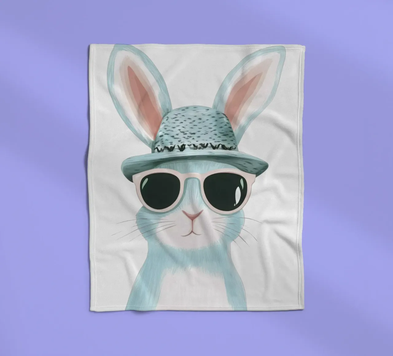 Cute Rabbit 6 coperta in pile da So Cute Land - Affiches et posters