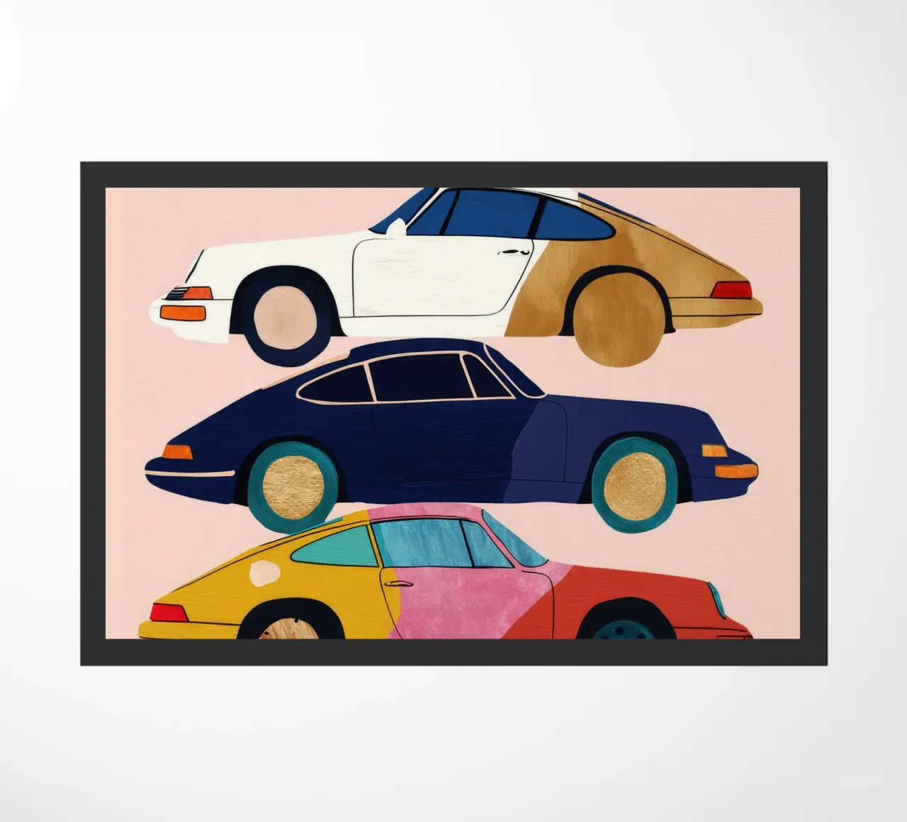 Oldtimer-Sammlung Fußmatte von DaarbyN