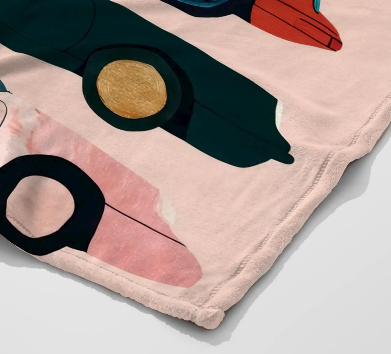 Oldtimer-Sammlung Fleecedecke von DaarbyN