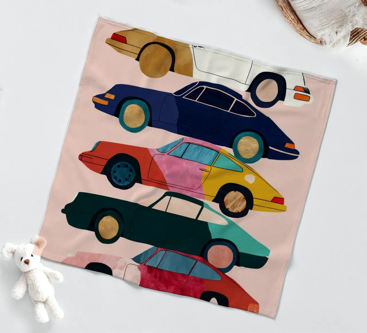 Oldtimer-Sammlung Fleecedecke von DaarbyN