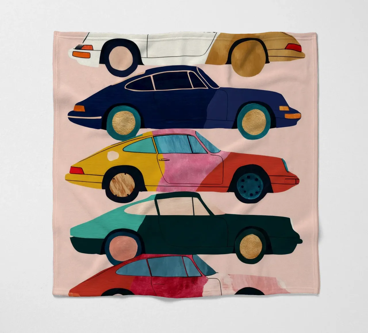 Oldtimer-Sammlung Fleecedecke von DaarbyN