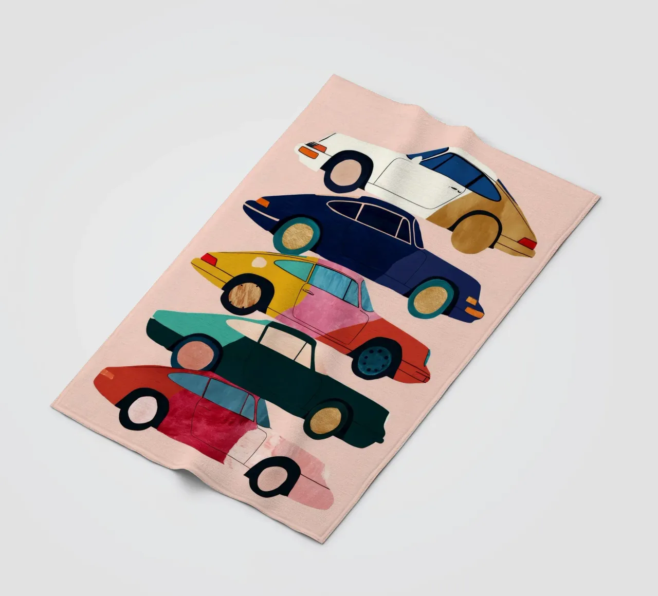 Oldtimer-Sammlung Fleecedecke von DaarbyN