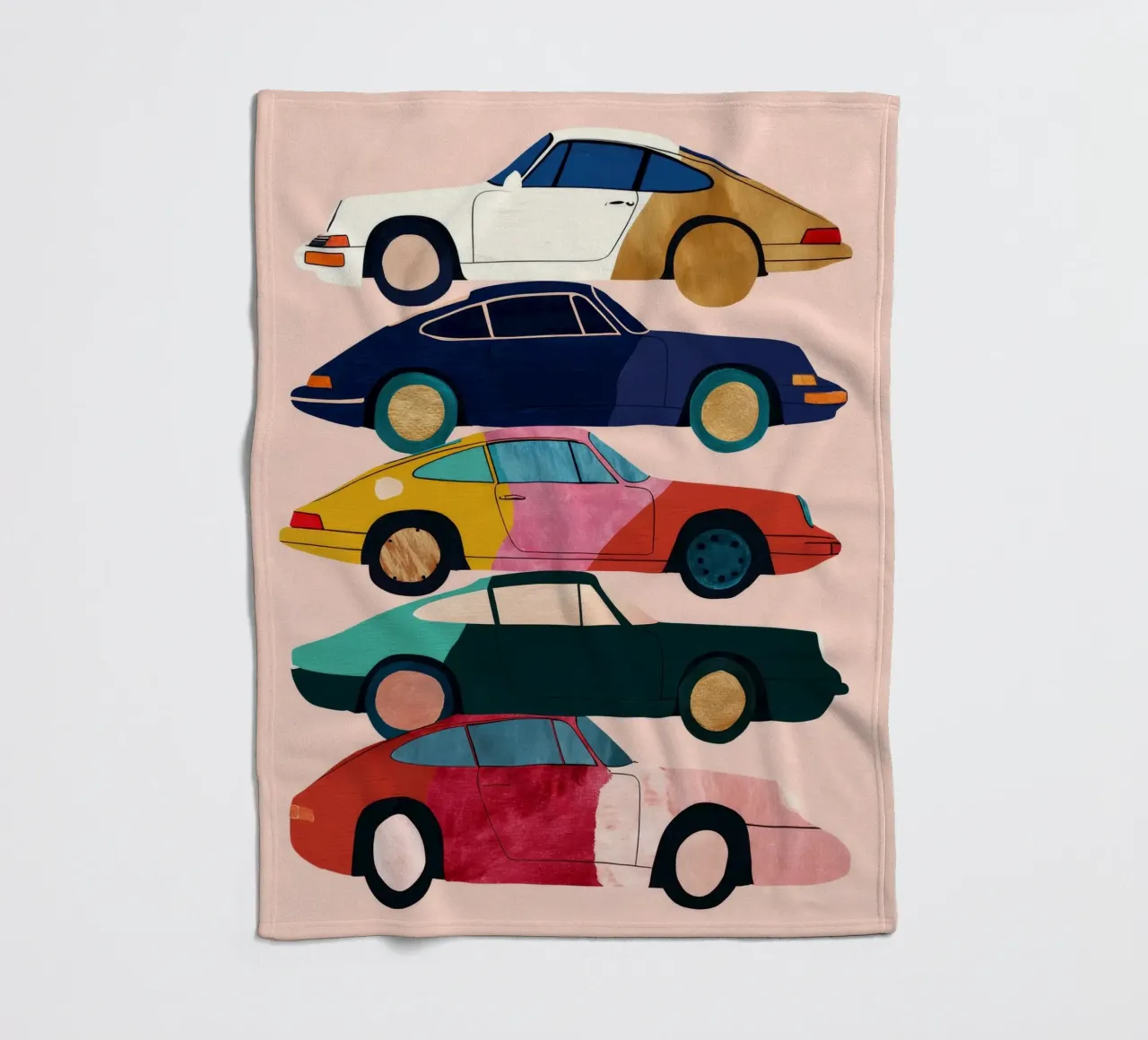 Oldtimer-Sammlung Fleecedecke von DaarbyN