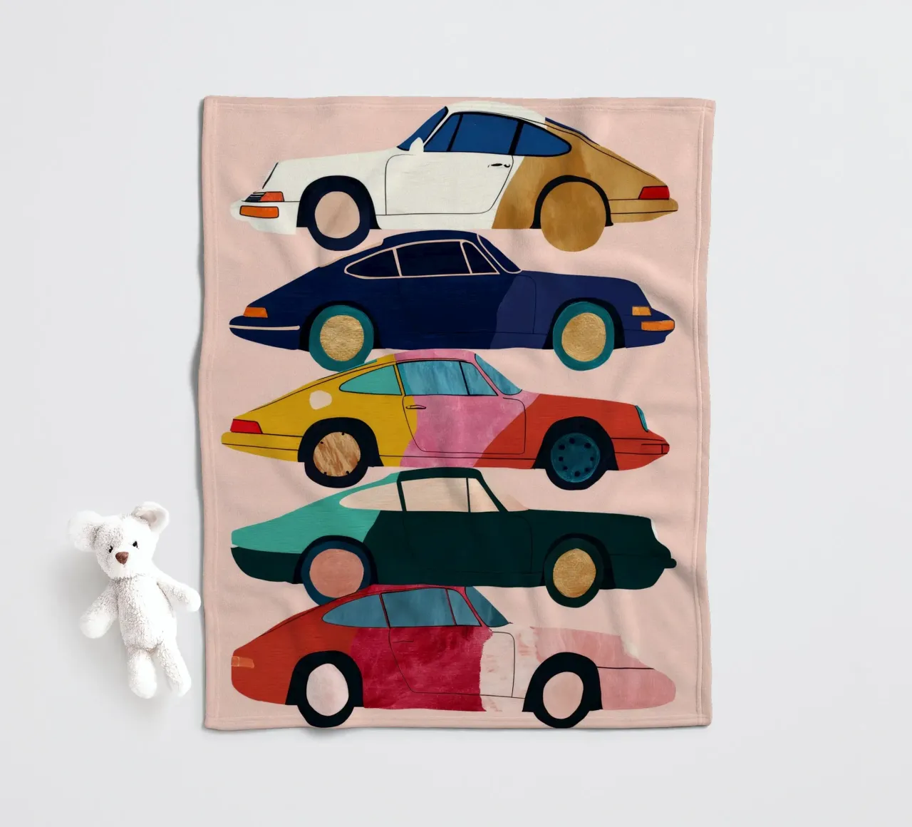 Oldtimer-Sammlung Fleecedecke von DaarbyN