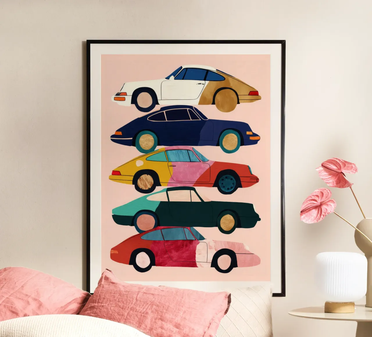 Oldtimer-Sammlung Poster von DaarbyN