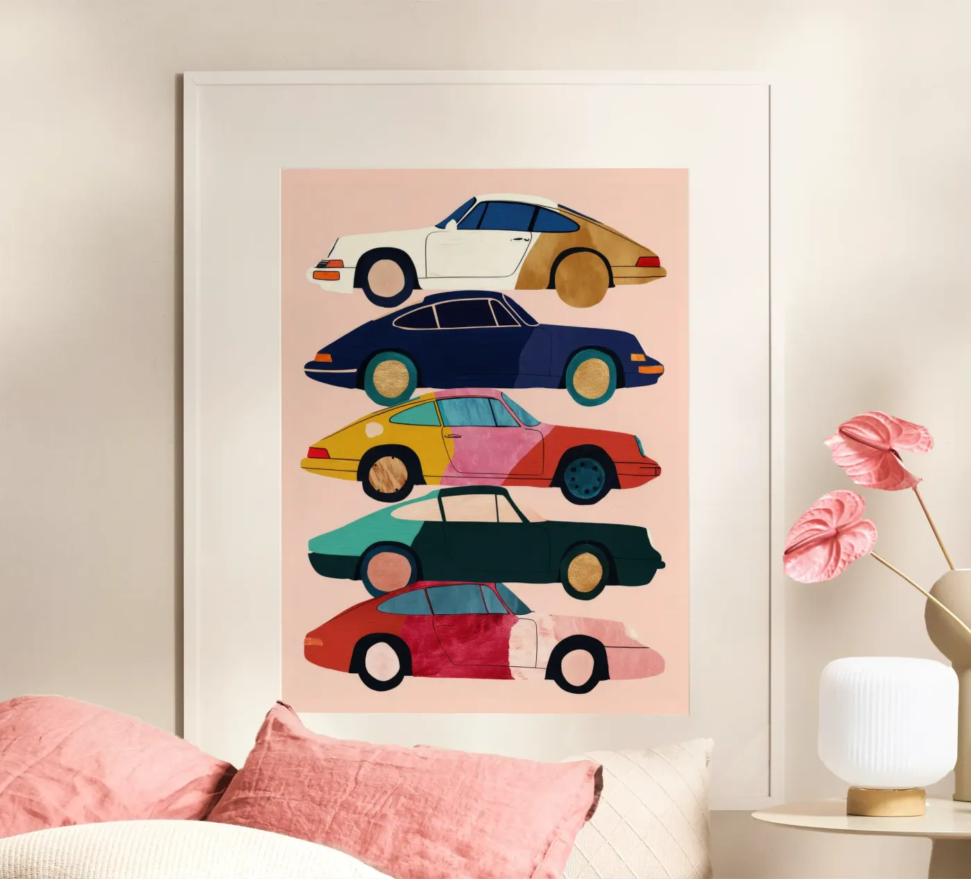 Oldtimer-Sammlung Poster von DaarbyN