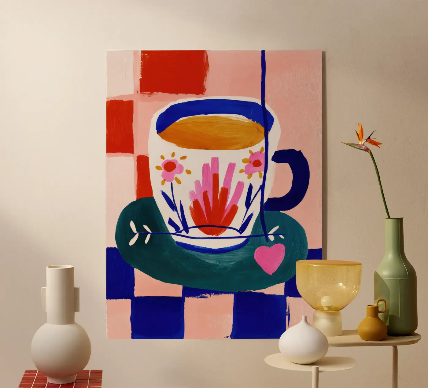 Coffee with Love plexiglas de DaarbyN