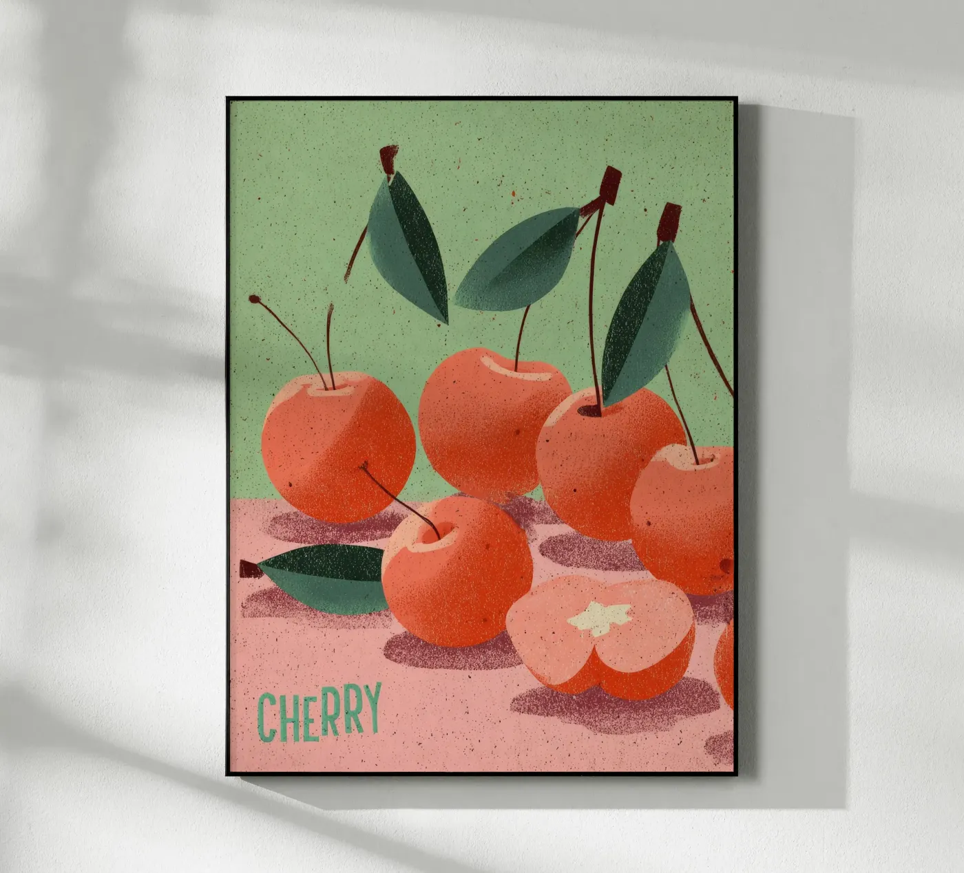 Sweet Cherries plexiglas de Rustic Grace Studio 02
