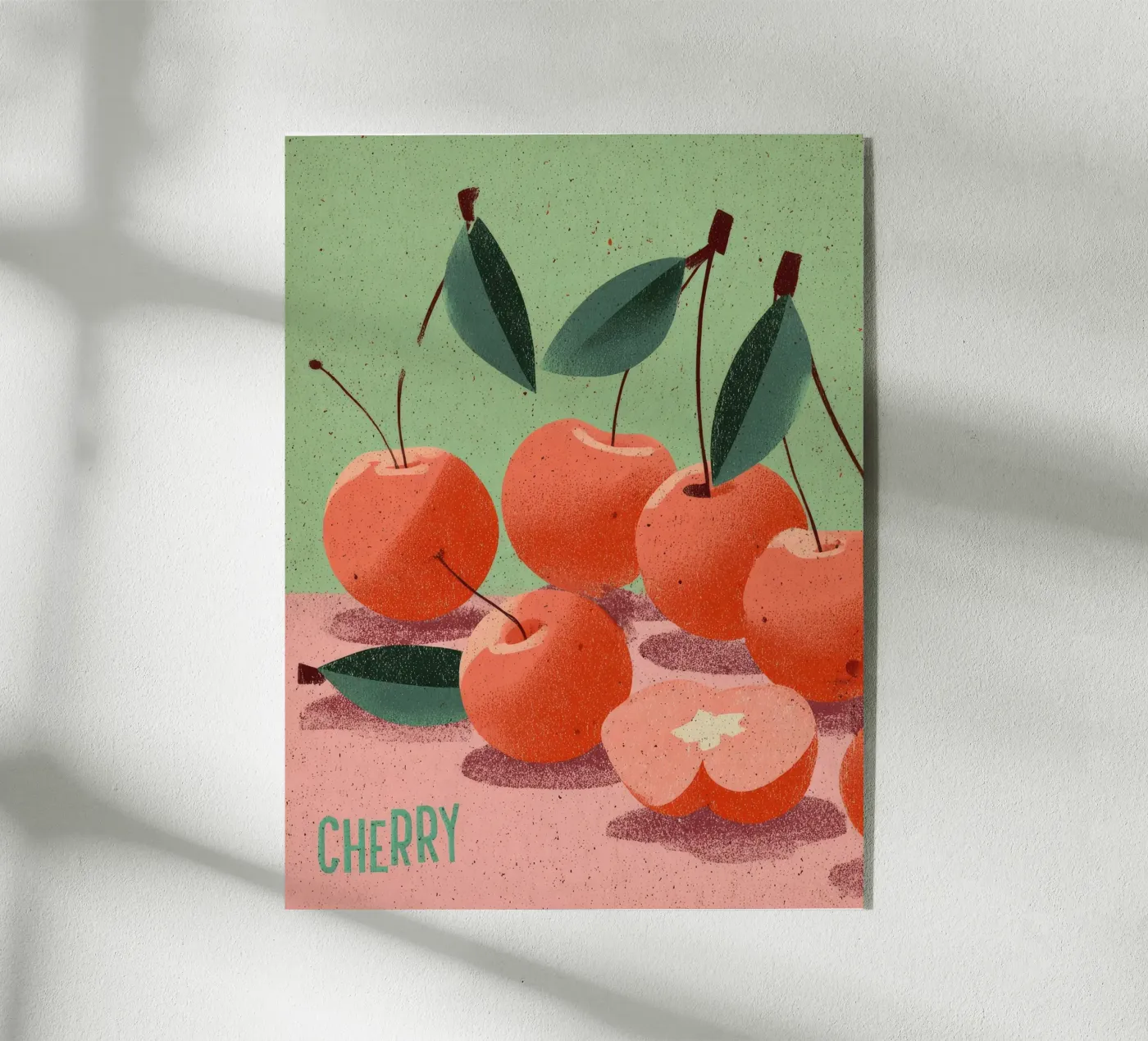 Sweet Cherries plexiglas de Rustic Grace Studio 02