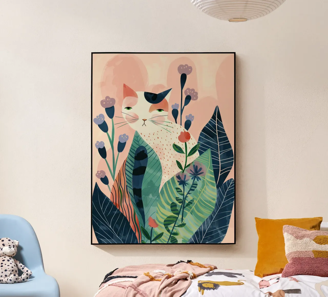 Calico cat plexiglass da Clara August